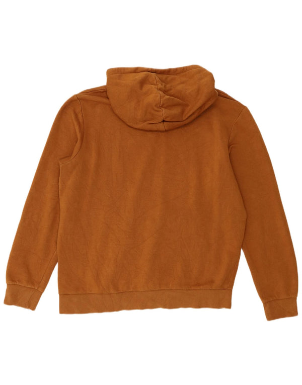 Jack & Jones Grafisk hættetrøje til mænd XL brun bomuld