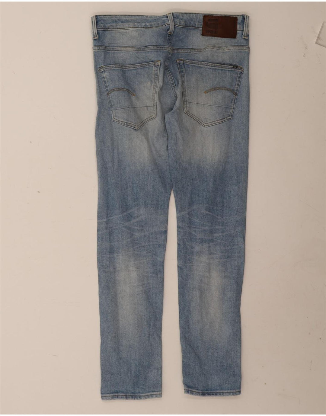 G-Star Herre 3301 Slim Jeans W33 L32 Blå Bomuld