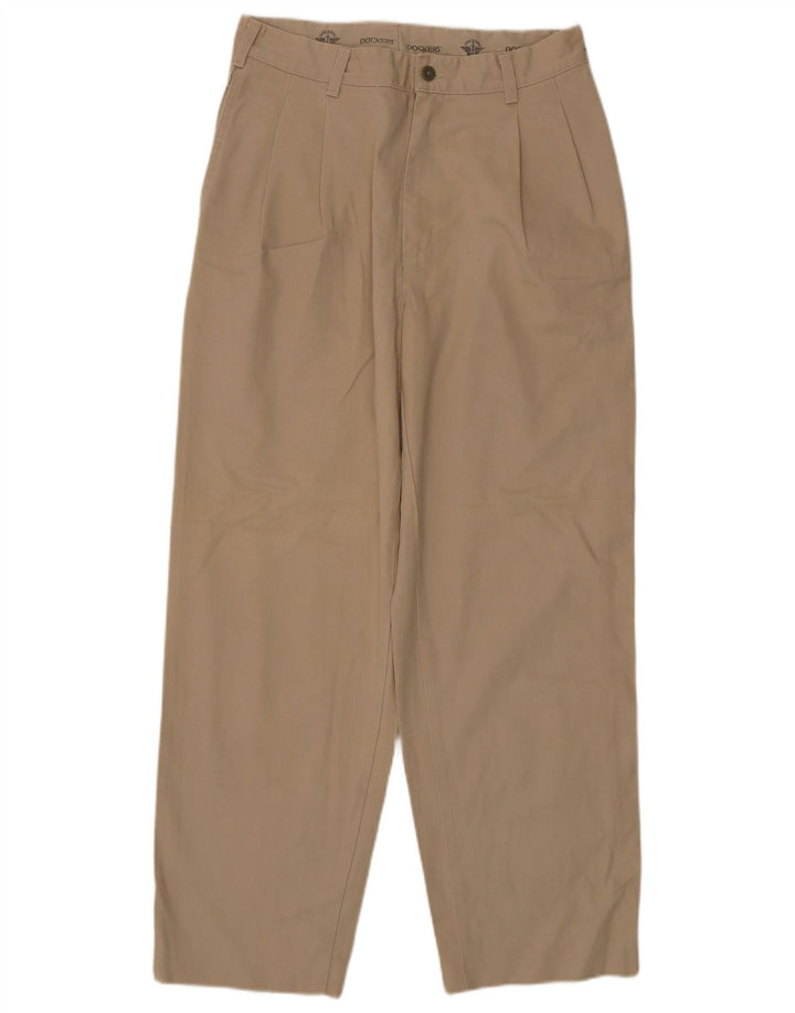 Dockers Herre Pegged Chino Bukser W34 L30 Beige
