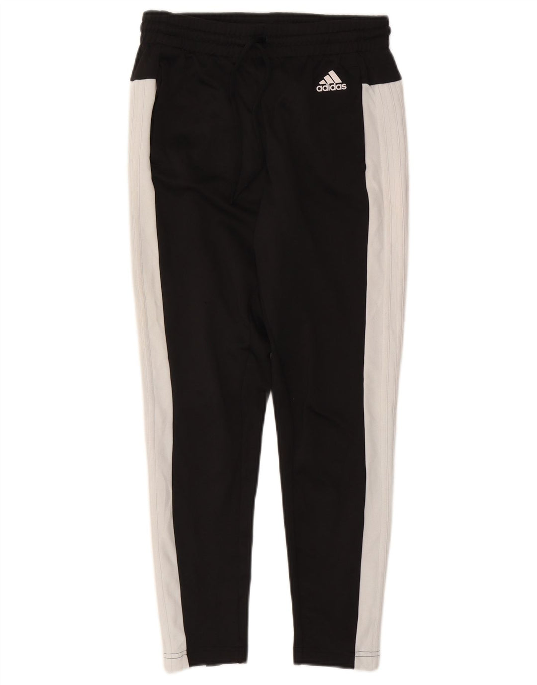 ADIDAS Træningsdragtsbukser til kvinder UK 8 Small Black Colourblock