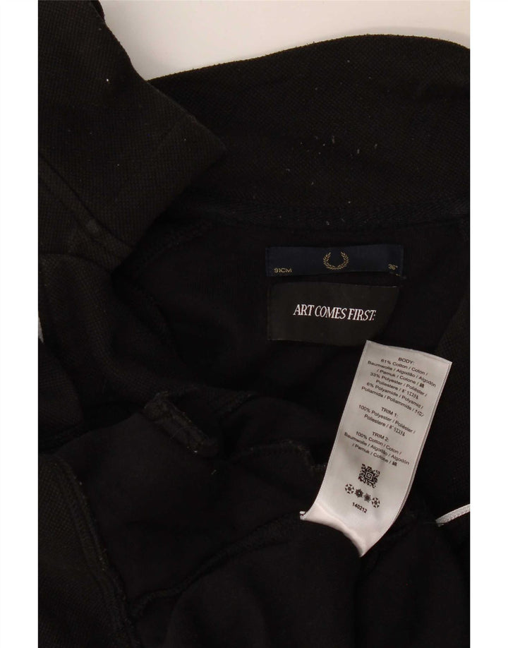 Fred Perry Herre grafisk træningsdragt Top jakke Lille sort Colourblock Bomuld