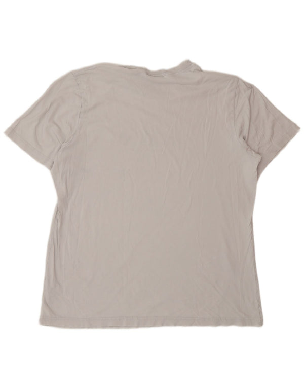 ADIDAS Grafisk T-shirt top til mænd XL Hvid bomuld