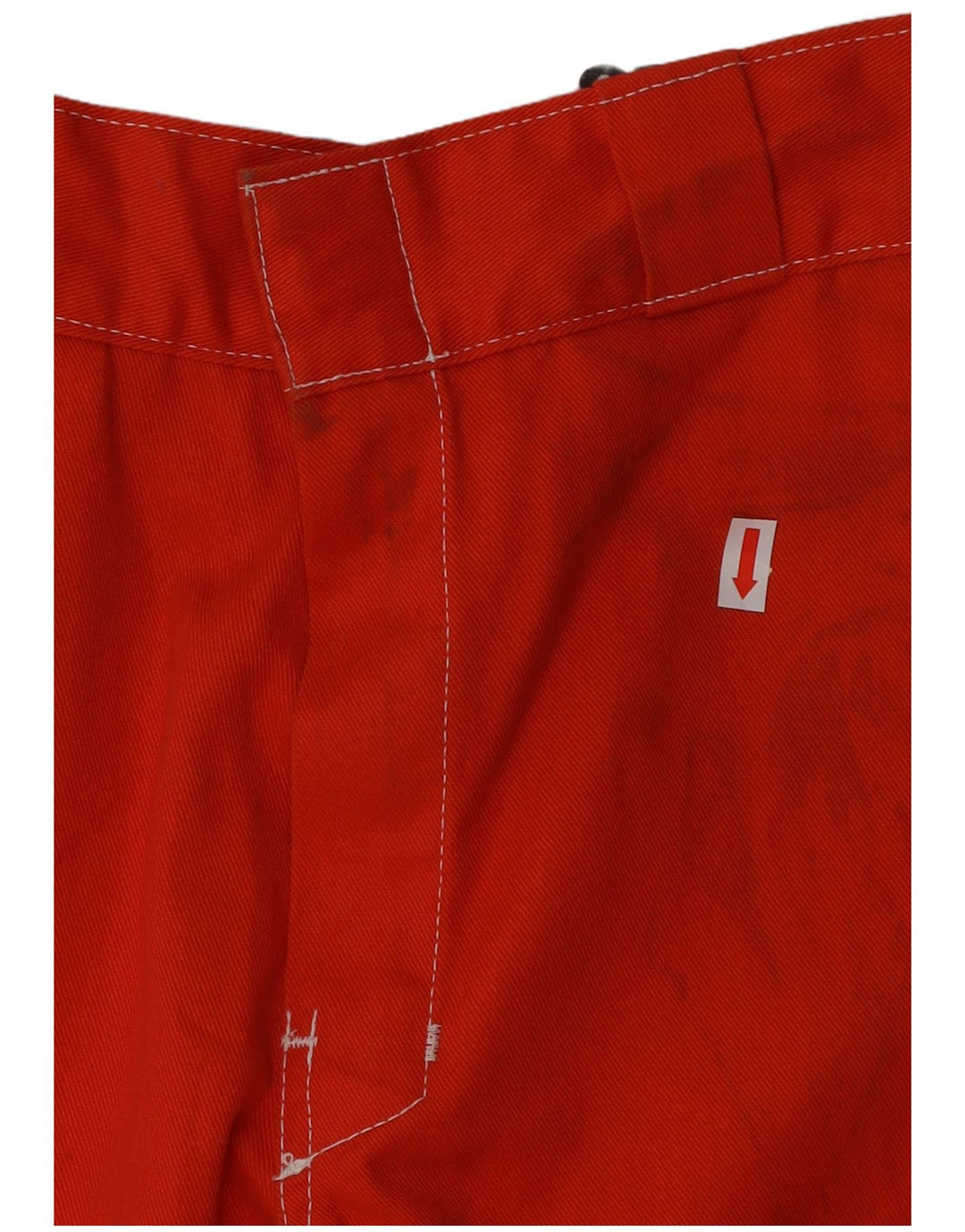 DICKIES Straight Chino-bukser til mænd W30 L32 Orange Bomuld