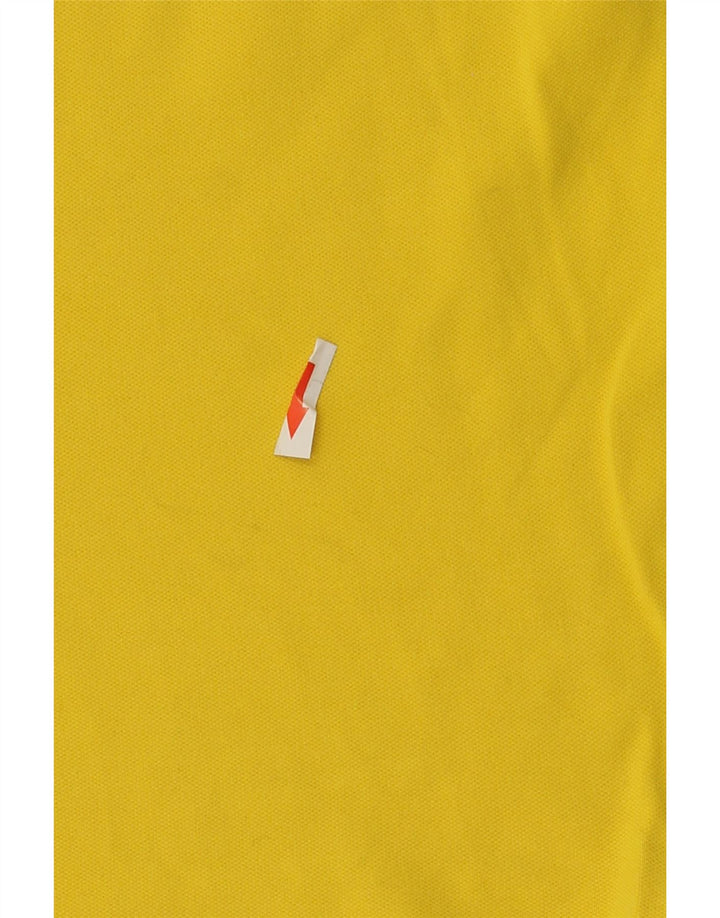 Refrigue Dame Polo Shirt UK 14 Stor Gul Bomuld
