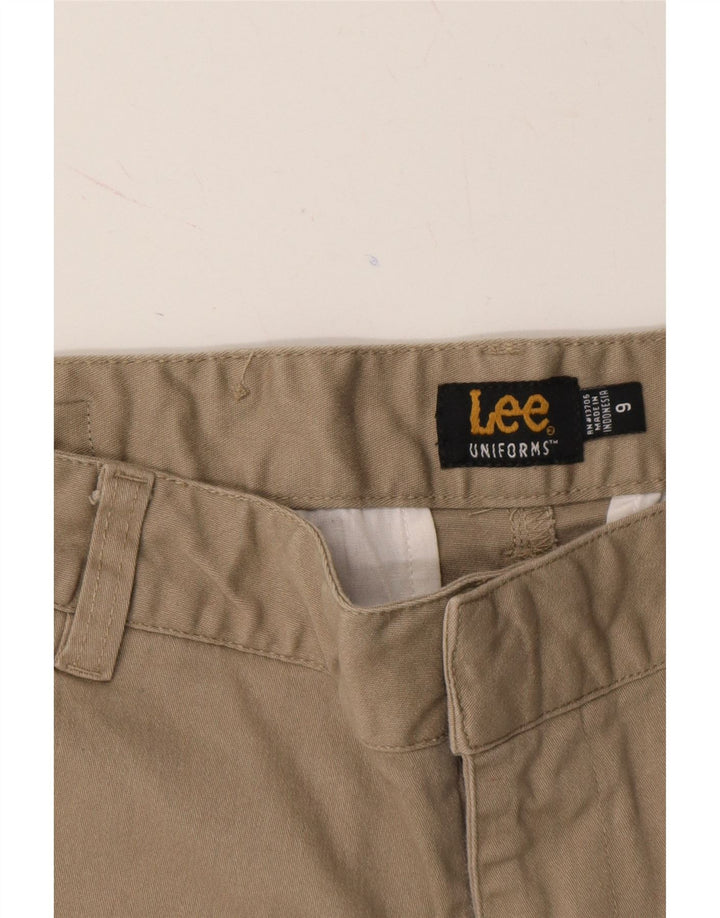 LEE Womens Chino Shorts US 6 Medium W30  Beige Cotton Vintage Lee and Second-Hand Lee from Messina Hembry 