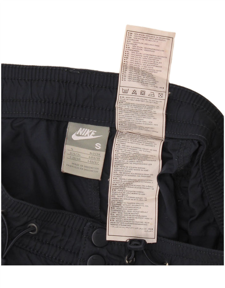 Nike sportsshorts til kvinder UK 8/10 Small Navy Blue Nylon
