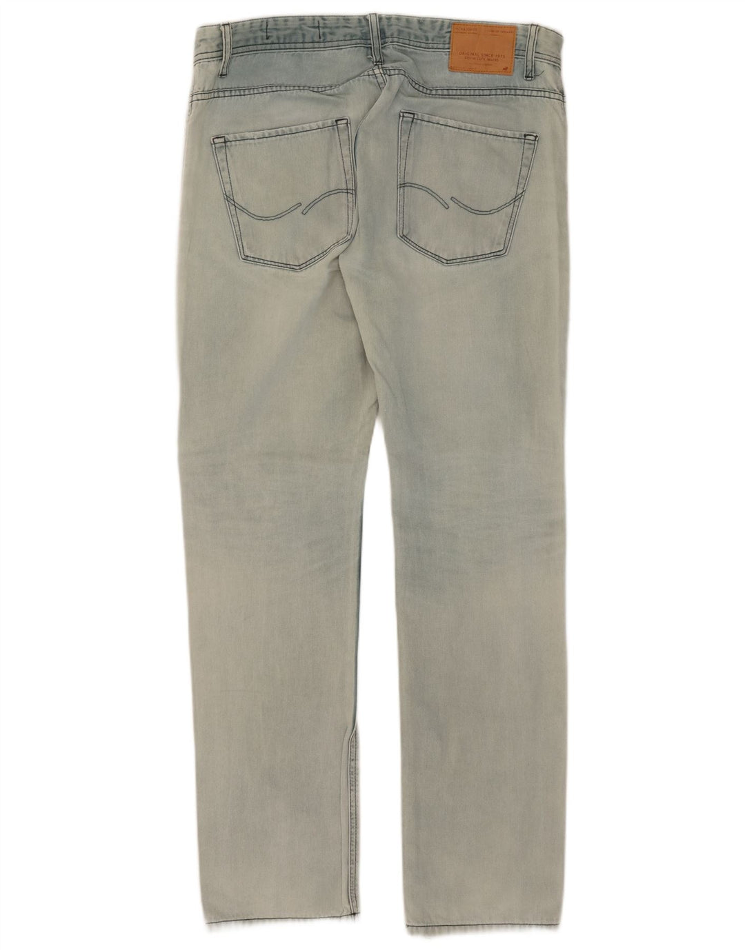 Jack & Jones Herre Tim Slim Jeans W36 L34 Blå Bomuld