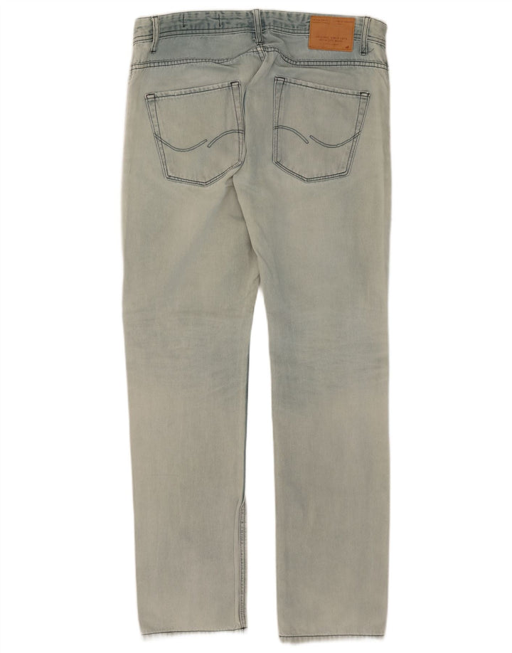 Jack & Jones Herre Tim Slim Jeans W36 L34 Blå Bomuld