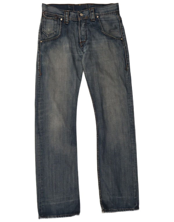 Levi's Womens Straight Jeans W32 L33 Blue