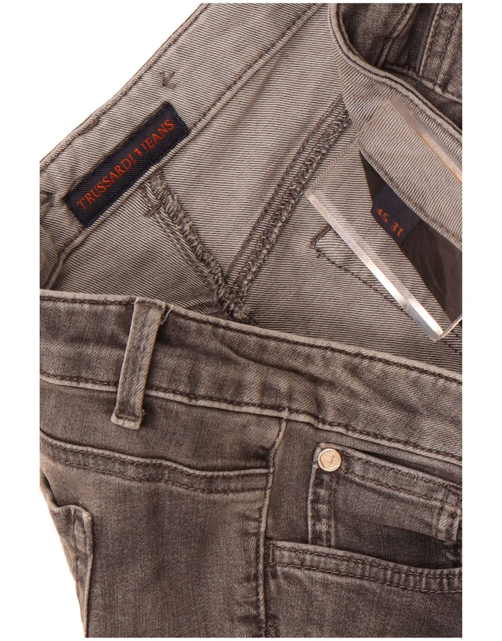 Trussardi Slim Jeans til mænd W31 L27 Grå