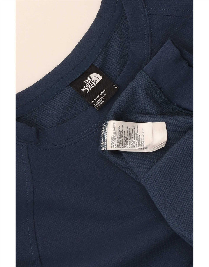 The North Face Herre Sweatshirt Jumper Large Navy Blue Polyester