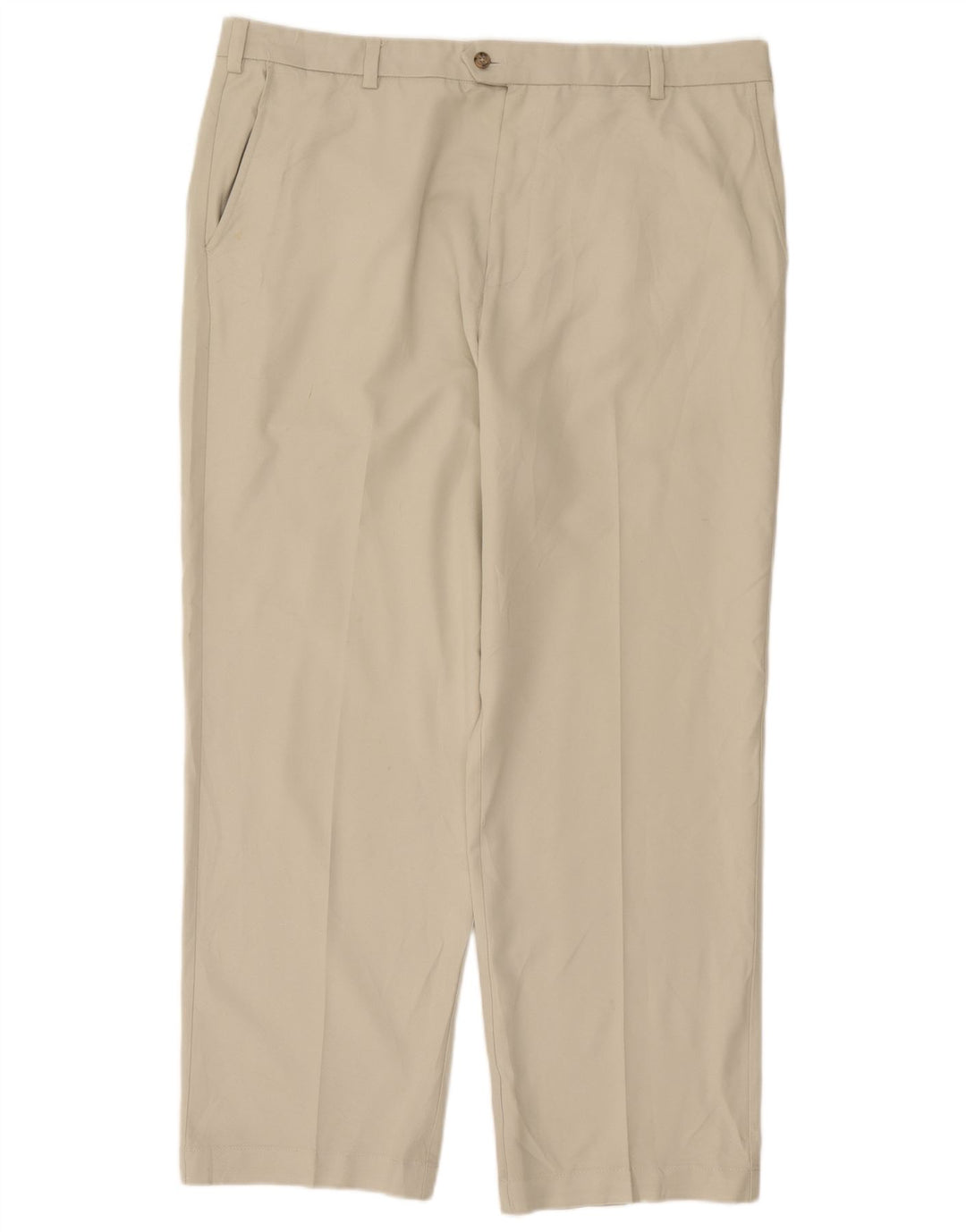 Izod Lige Chino-bukser til mænd W36 L32 Off White polyester
