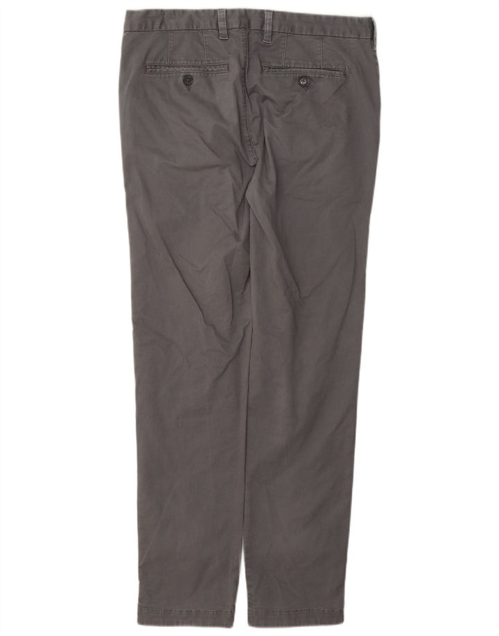 Ted Baker Herre Regular Chino Bukser W32 L31 Grå Bomuld