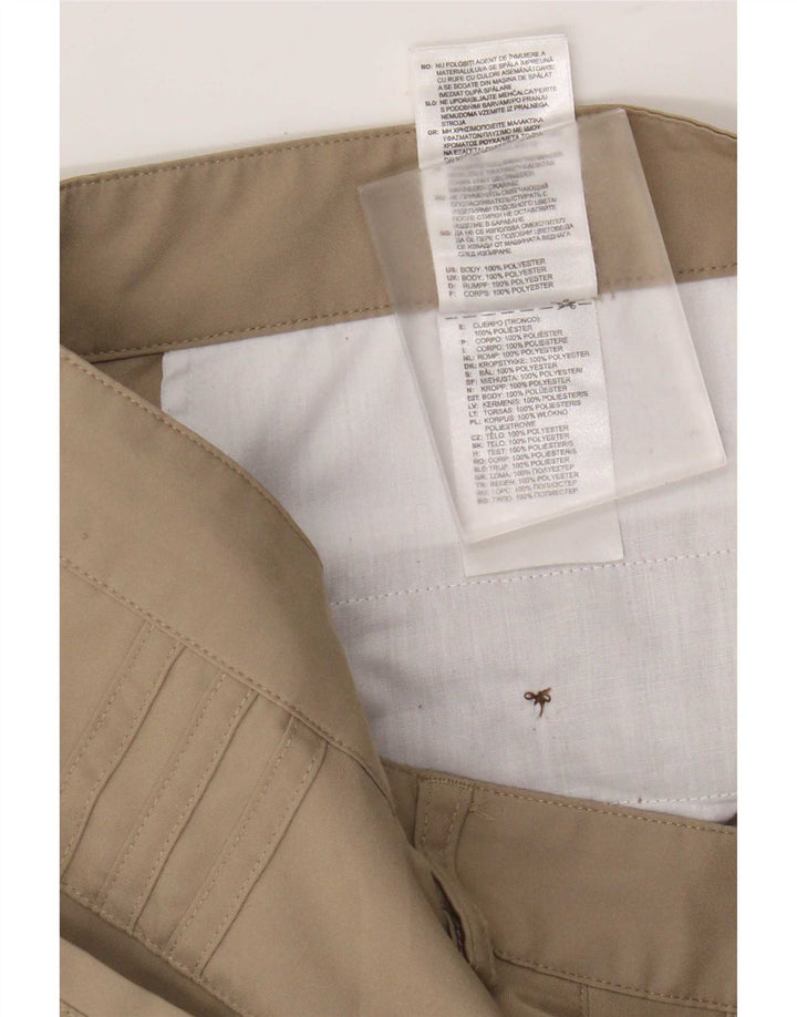 Adidas Herre Climalite Straight Chino Bukser W34 L30 Beige Polyester
