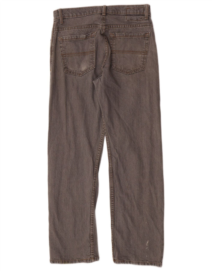 Marks & Spencer Straight Jeans til kvinder W30 L29 Grå Bomuld