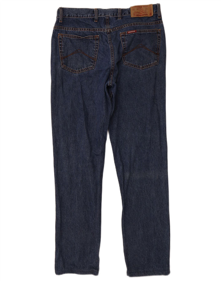 CARRERA Herre 700 Straight Jeans IT 50 Large W34 L30 Marineblå Bomuld