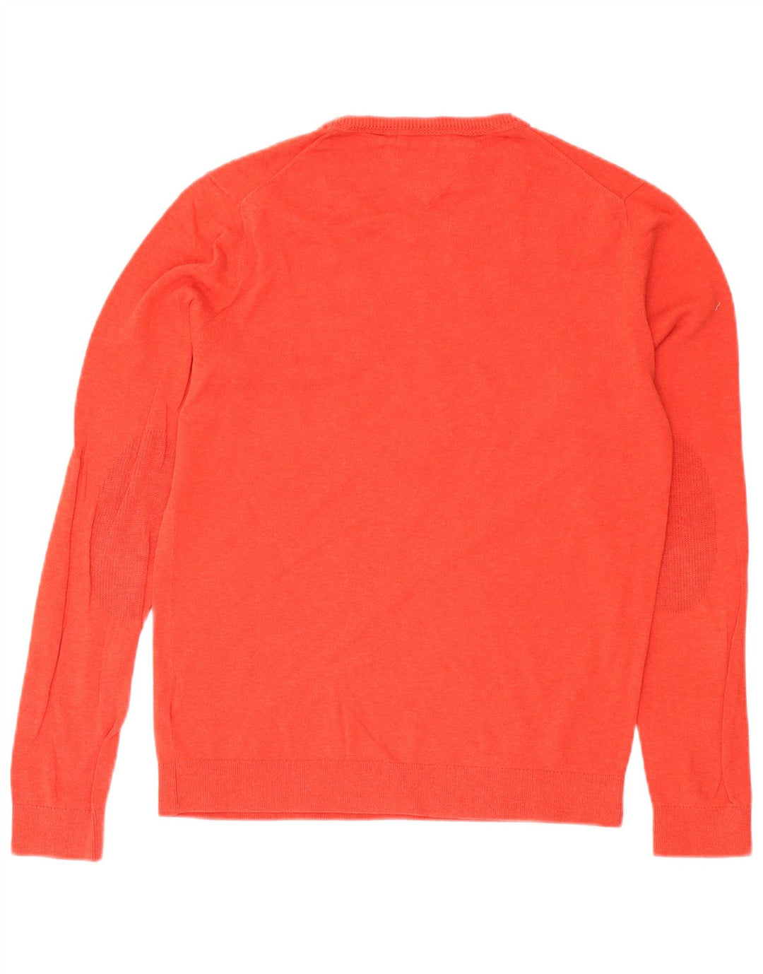 Tommy Hilfiger Herre Crew Neck trøje Sweater Large Rød Bomuld