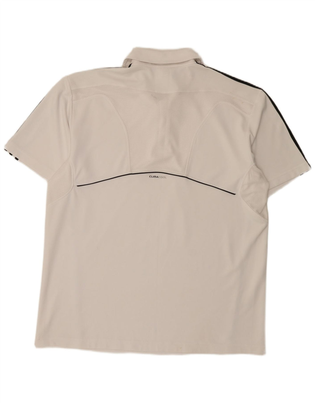 Adidas Herre Climacool Polo Shirt XL Hvid Polyester