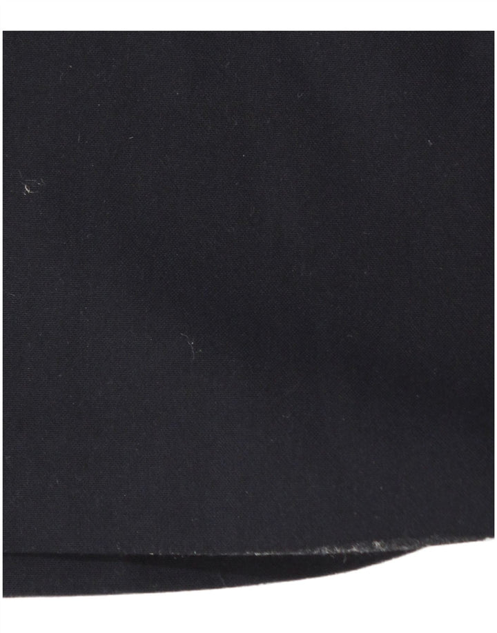 Zara Dame Ærmeløs Shift Dress UK 18 XL Navy Blue Polyester