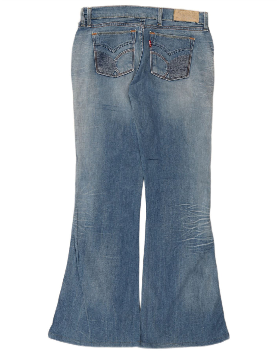 Levi's Dame Flared Jeans W29 L32 Blå Bomuld
