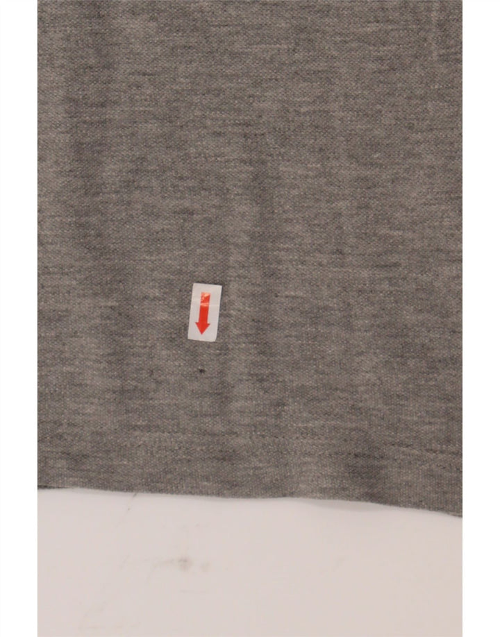 DIADORA Mens Polo Shirt Large Grey Vintage Diadora and Second-Hand Diadora from Messina Hembry 