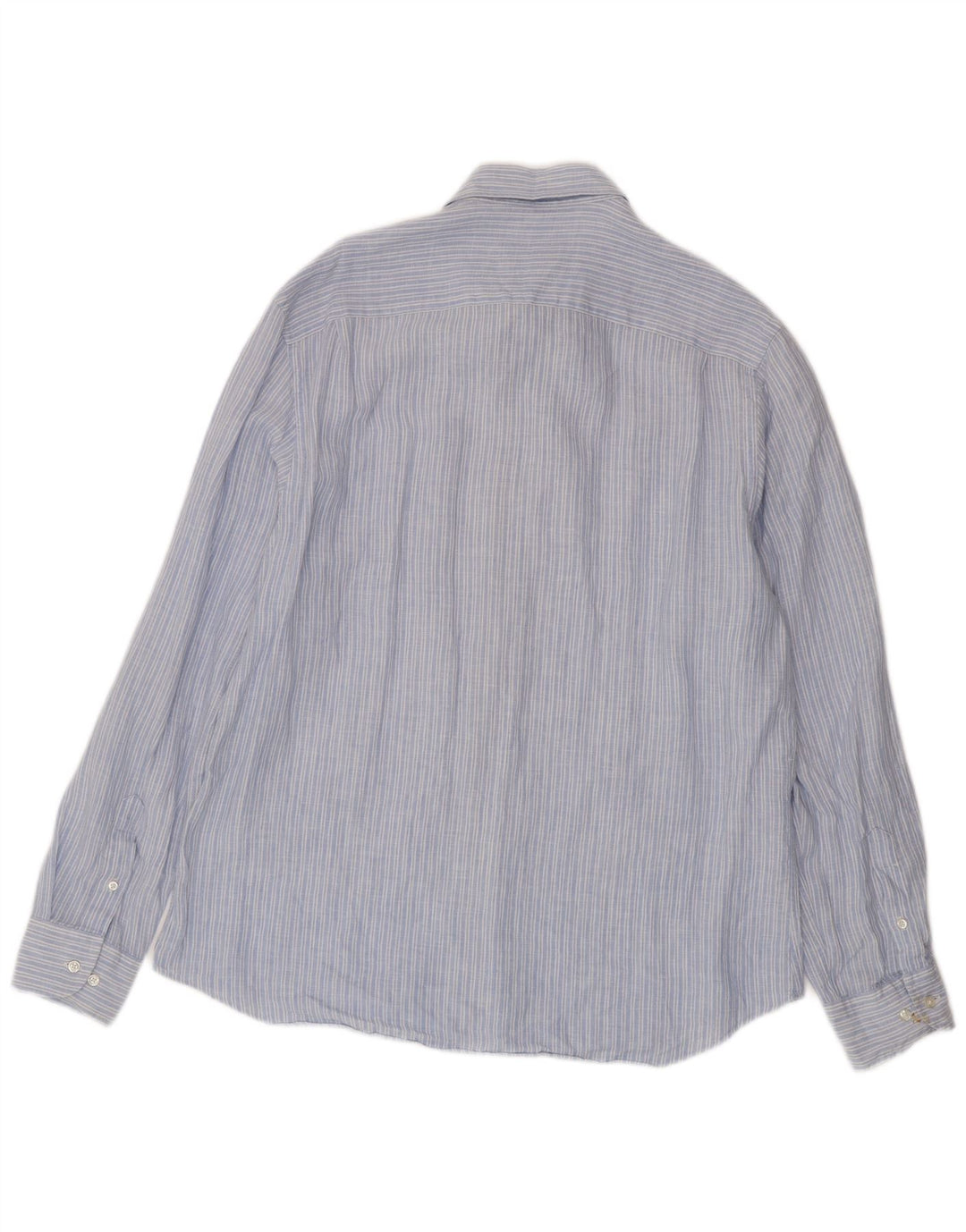 Massimo Dutti Herreskjorte XL Blå nålestribet