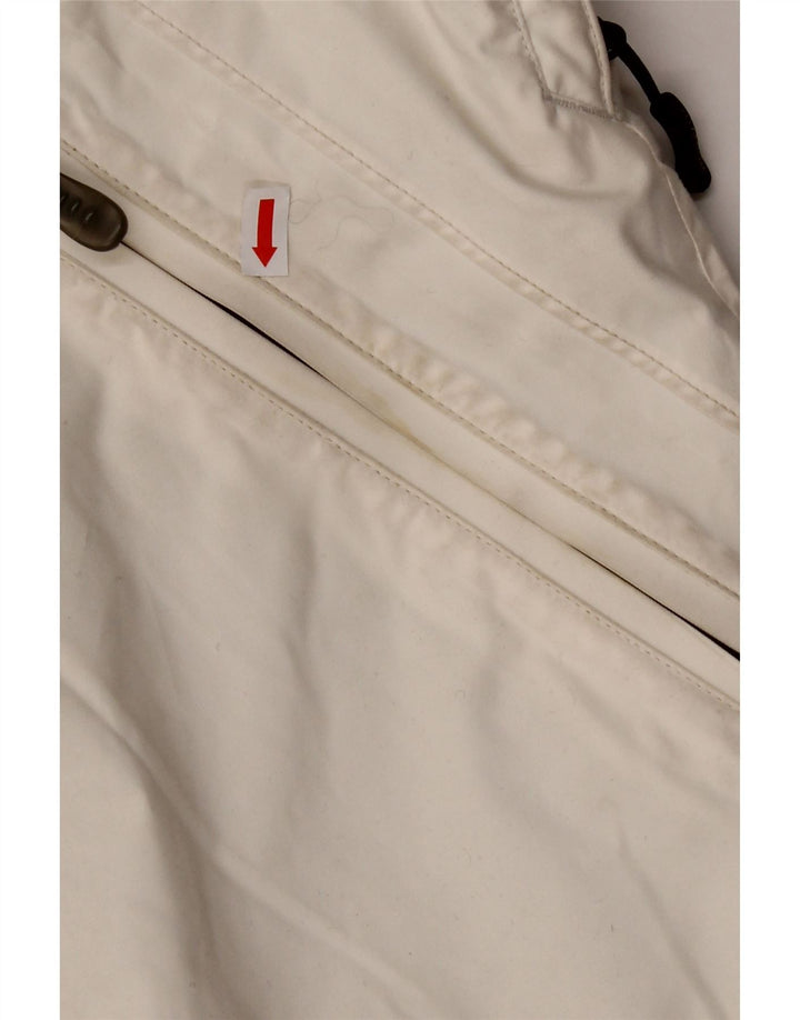 COLUMBIA Dame Titanium Windbreaker Jacket UK 16 Large White Colourblock