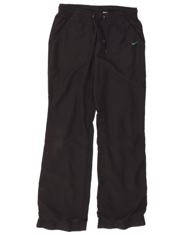 Nike træningsdragtsbukser til kvinder UK 12/14 Medium Black Polyester