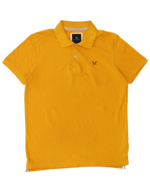Besætningstøj Herre poloshirt Medium gul bomuld