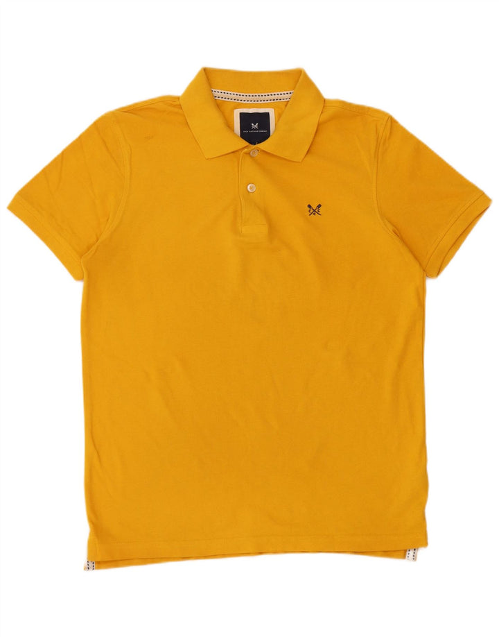 Besætningstøj Herre poloshirt Medium gul bomuld