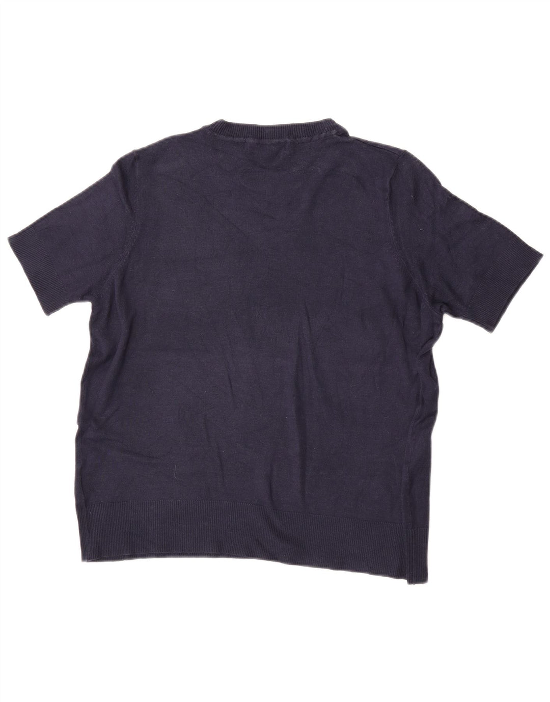 Marks & Spencer Dame sweater med rund hals DK 14 Stor marineblå