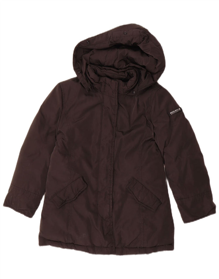 Woolrich Piger Polstret Hættejakke 5-6 År Sort