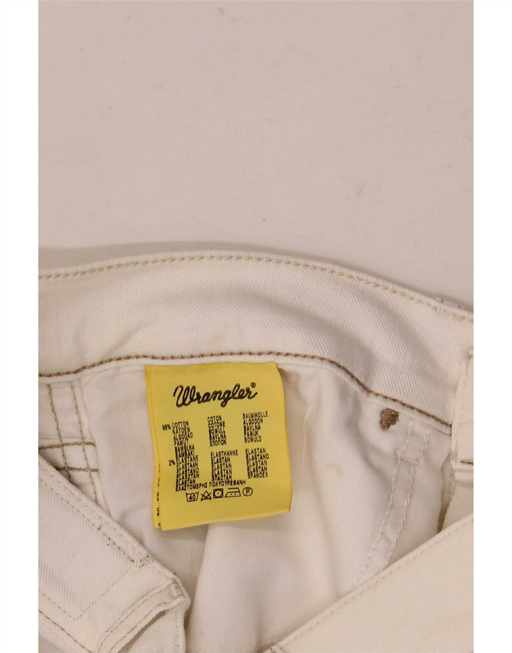 Wrangler Herre Vegas Denim Shorts W31 Medium White Bomuld