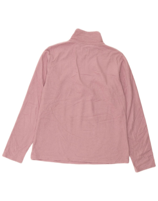 Mountain Warehouse Dame Fleece Jumper med lynlås DK 14 Medium Pink