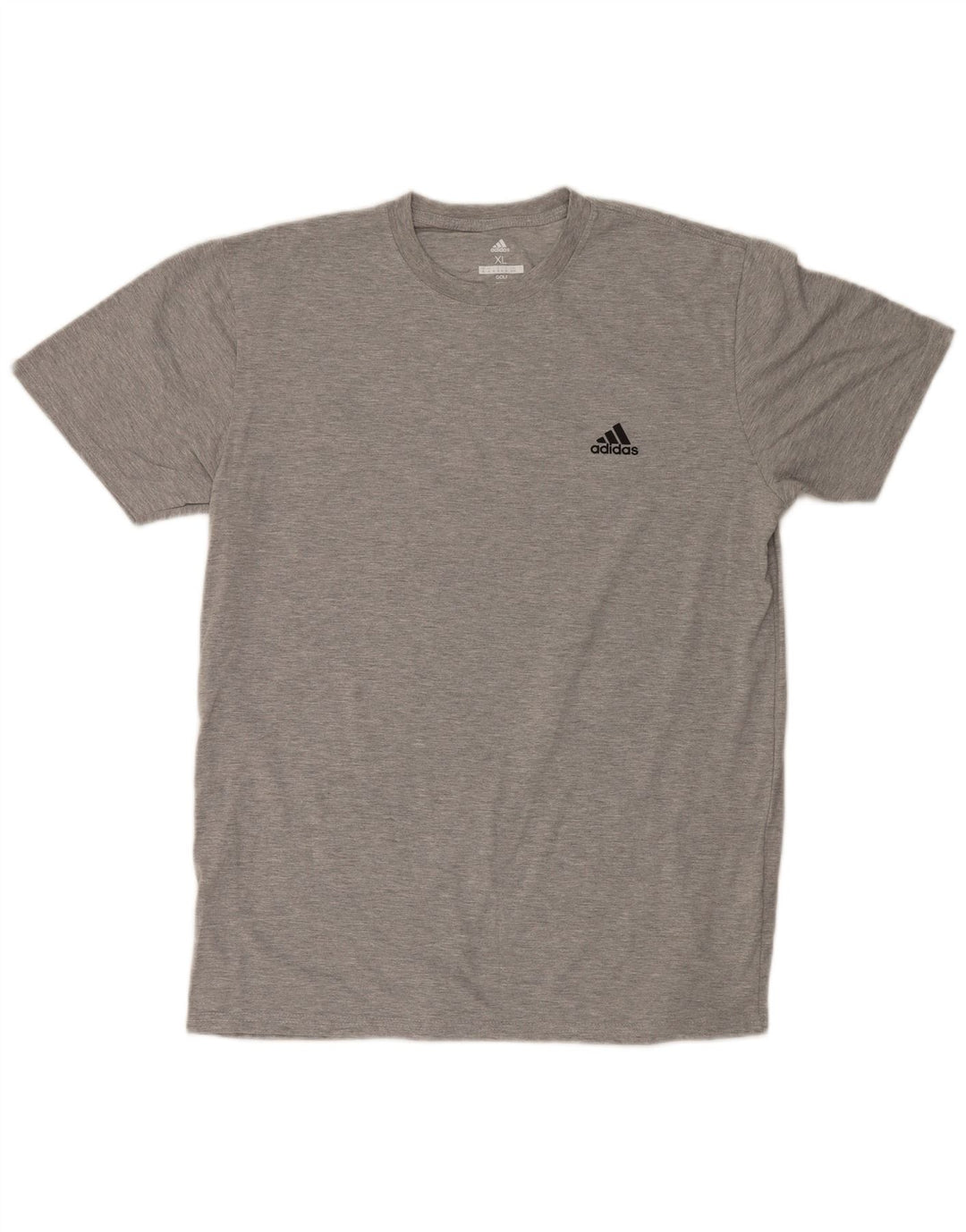 Adidas Herre T-Shirt Top XL Grå Polyester