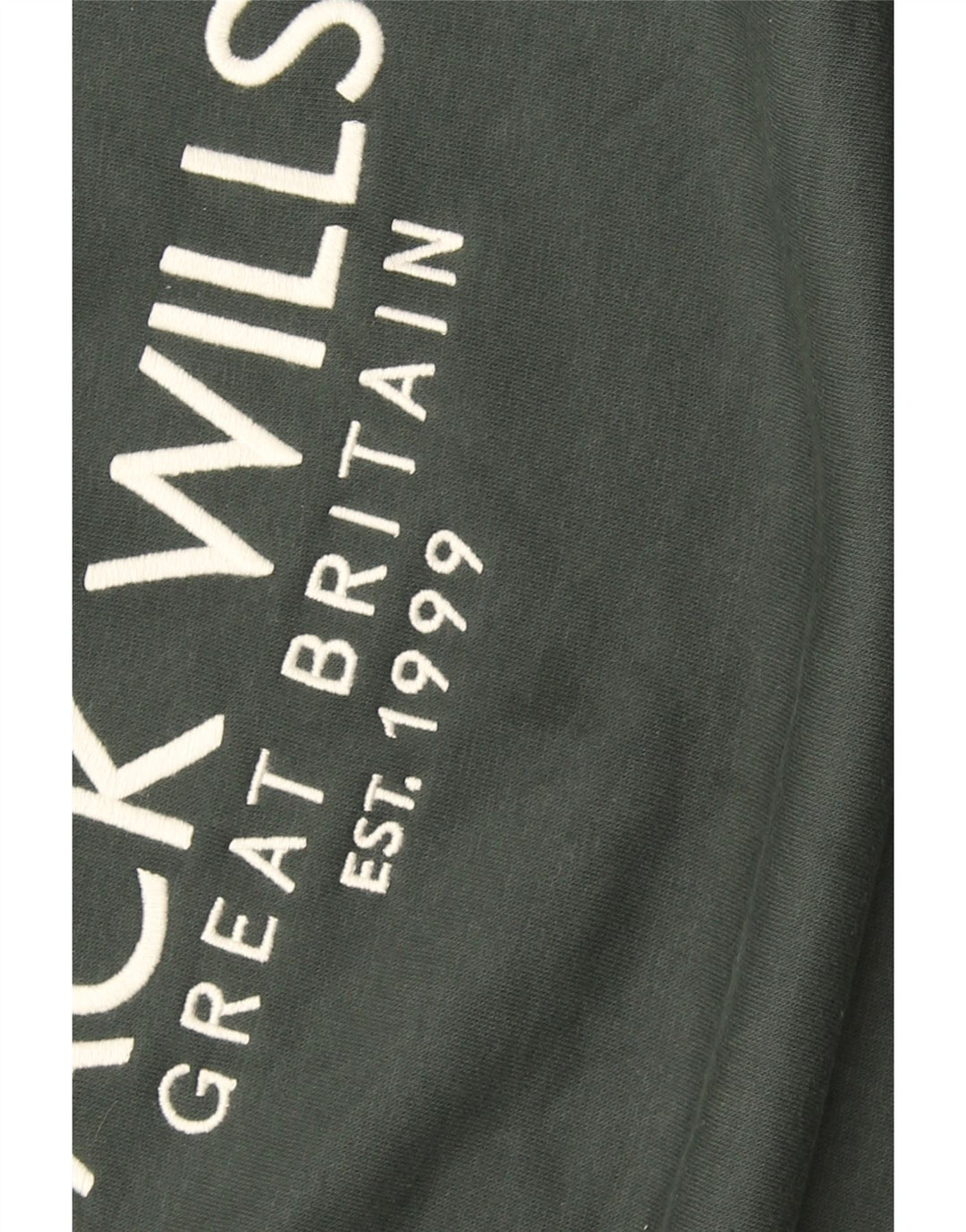 Jack Wills Herre Grafisk Sweatshirt Jumper XL Khaki Bomuld