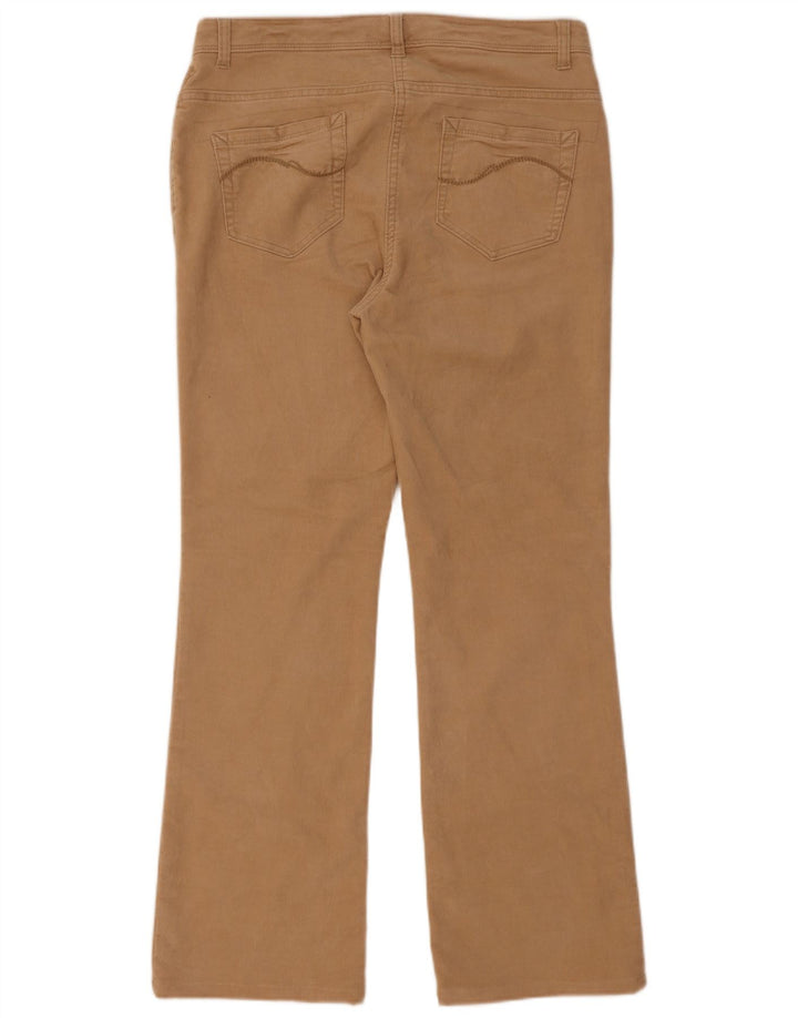 Marks & Spencer fløjlsbukser til kvinder UK 12 Medium W32 L29 Beige