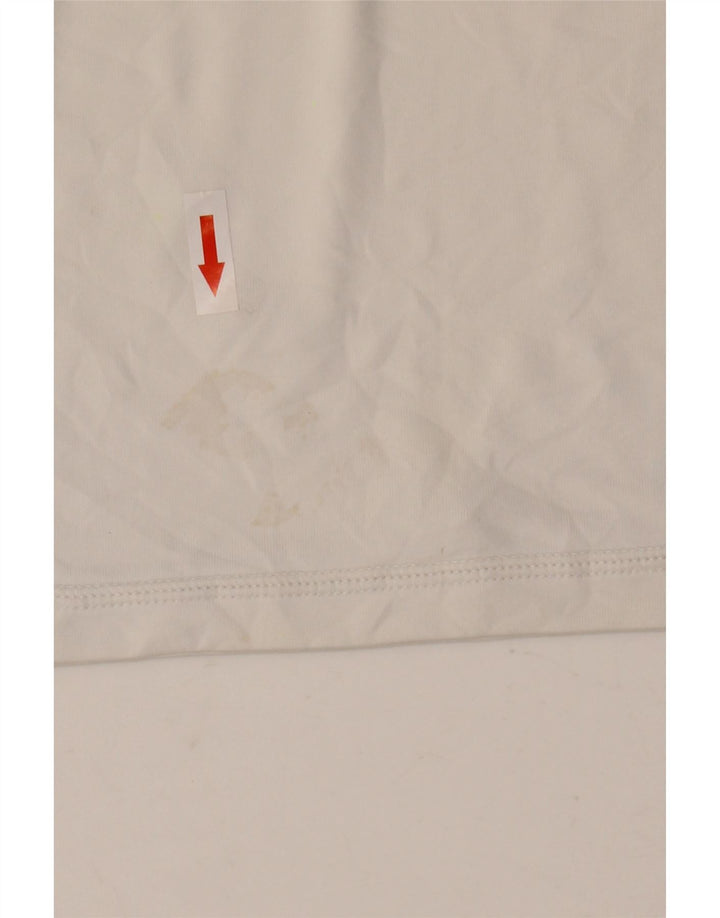 Quiksilver Herre Grafisk Top Langærmet Stor Hvid Colourblock Nylon