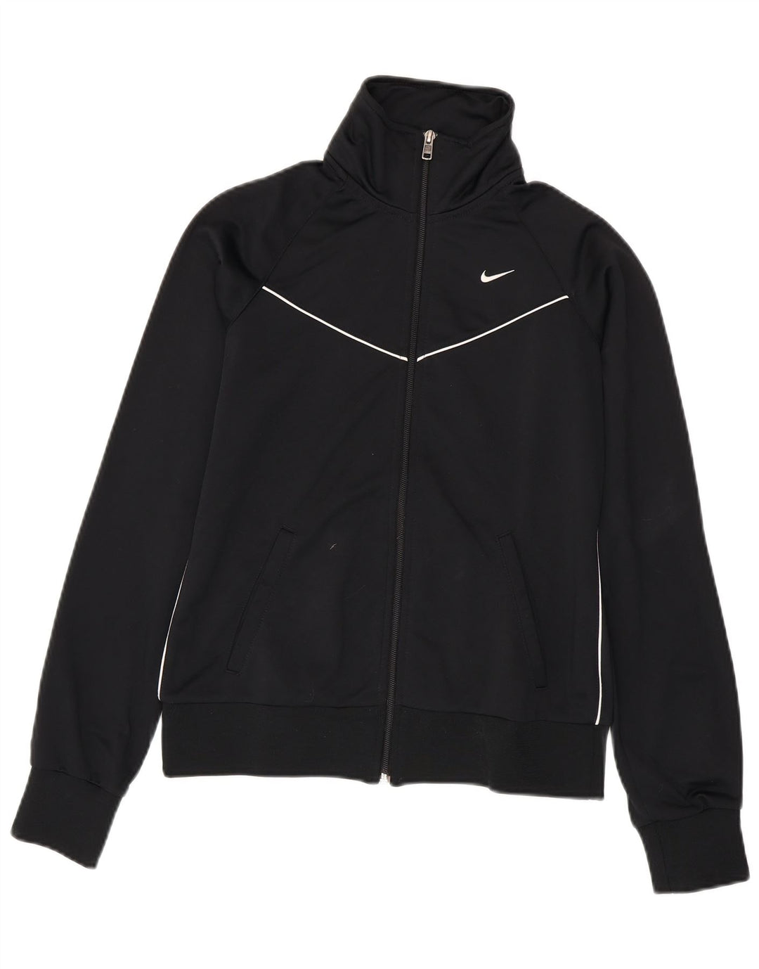 NIKE træningsdragt topjakke til kvinder UK 12 Medium Sort