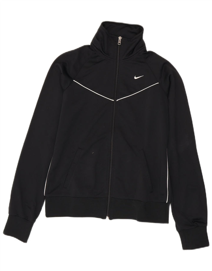 NIKE træningsdragt topjakke til kvinder UK 12 Medium Sort