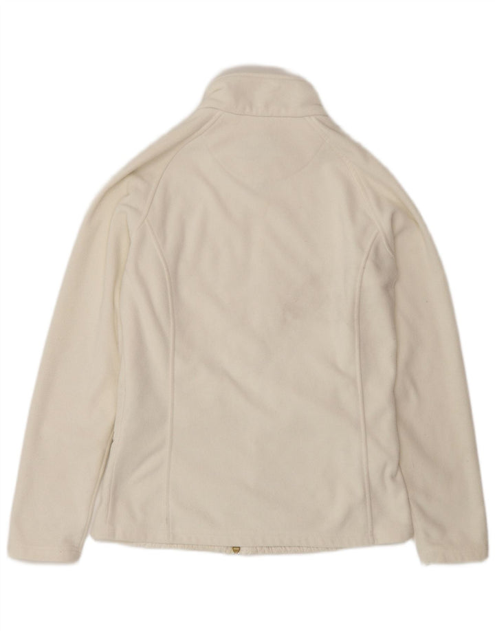 Musto Dame Fleecejakke UK 10 Small White Polyester