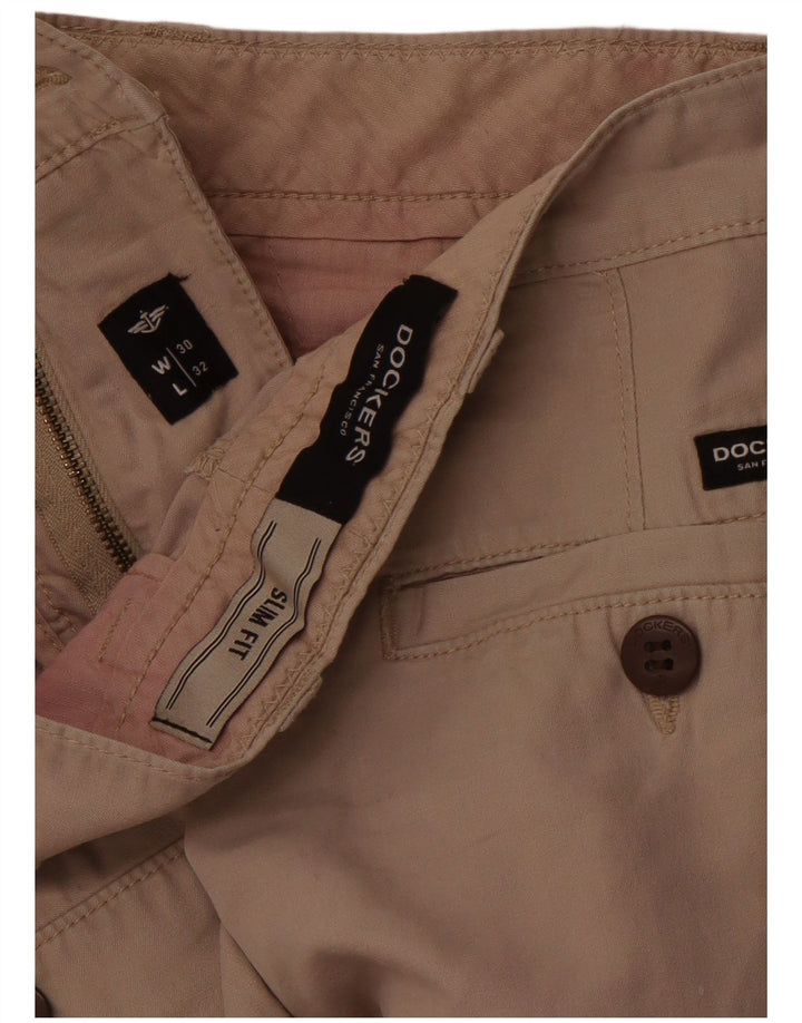 DOCKERS Slim Fit Chinobukser til kvinder W30 L28 Beige