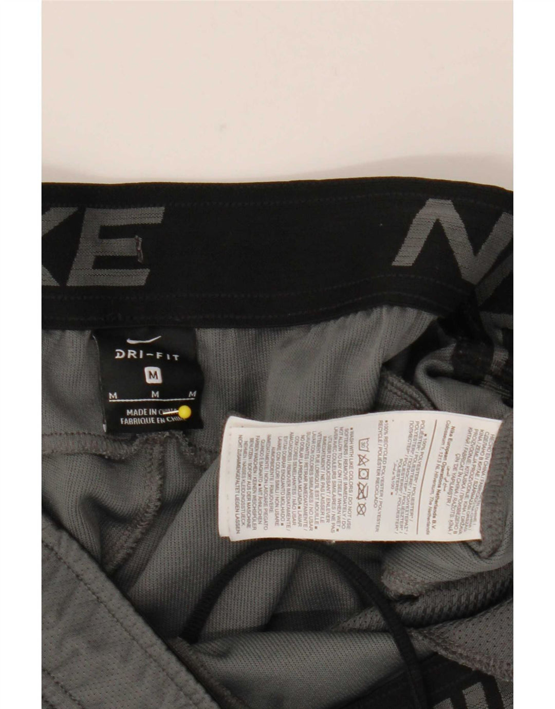 Nike Herre Dri Fit Sportshorts Medium Grey Colourblock Polyester