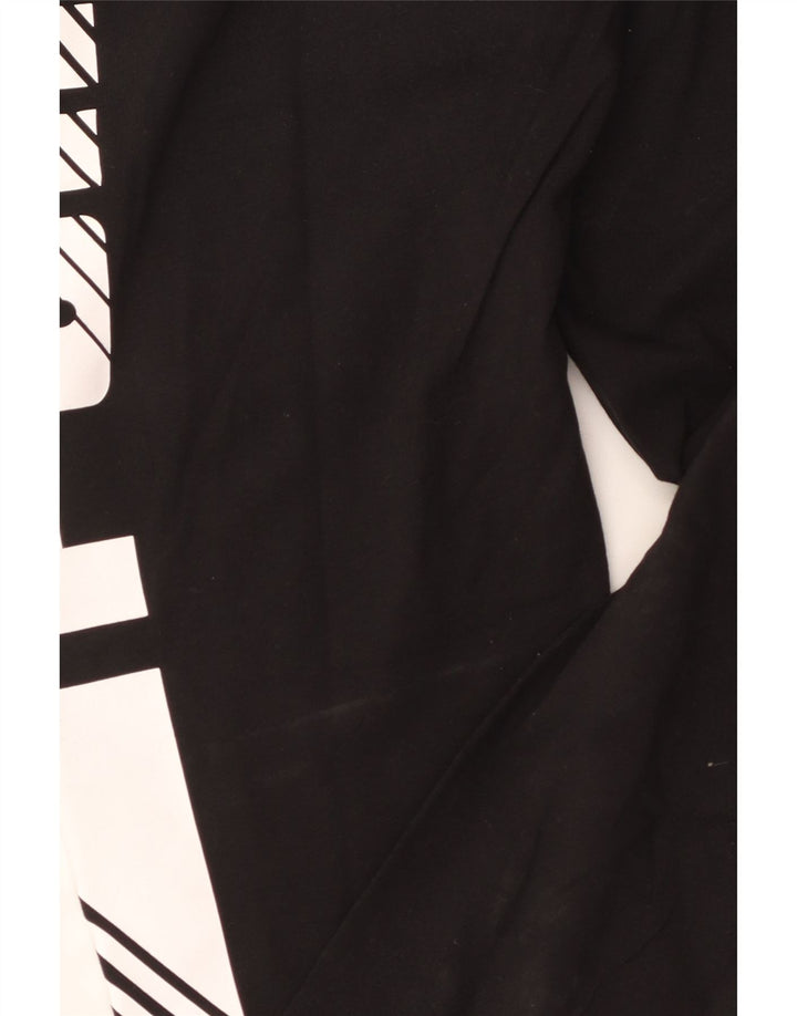 PUMA Grafiske Leggings til kvinder UK 10 Lille Sort