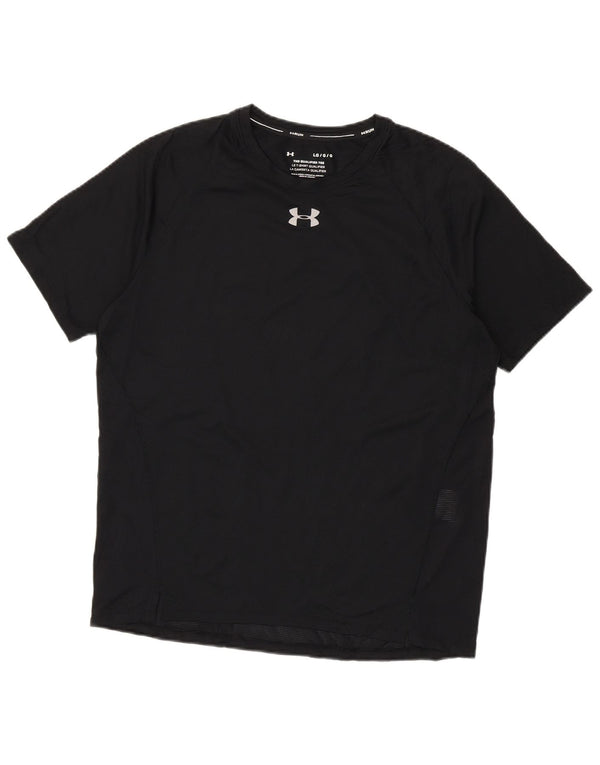 Under Armour Herre T-Shirt Top Stor Sort Polyester