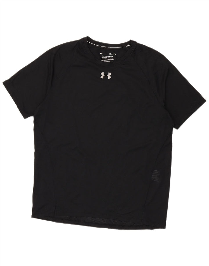 Under Armour Herre T-Shirt Top Stor Sort Polyester