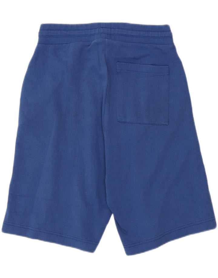 Zara Herre Sportshorts Små Blå Bomuld