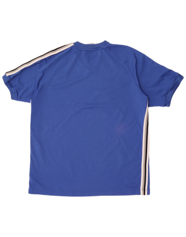 Nike T-shirt top til mænd UK 45/47 XL blå bomuld