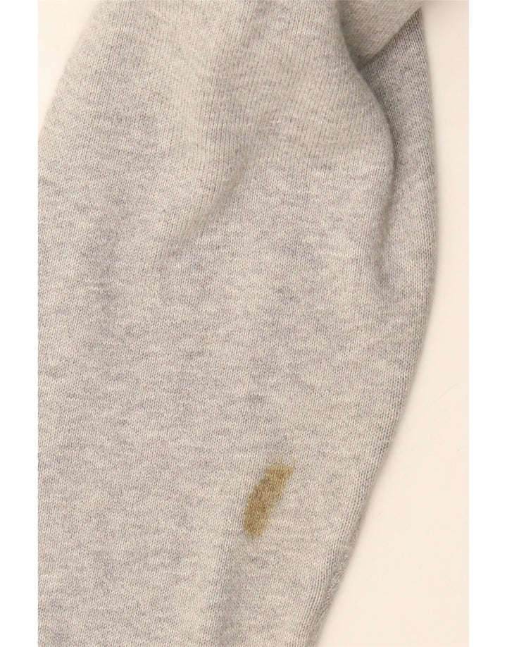 TOMMY HILFIGER Mens Crew Neck Jumper Sweater Large Grey Cotton Vintage Tommy Hilfiger and Second-Hand Tommy Hilfiger from Messina Hembry 