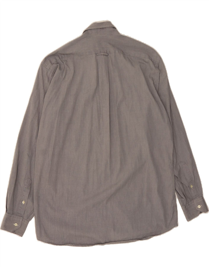 LACOSTE Mens Shirt Size 40 Medium Grey Cotton Vintage Lacoste and Second-Hand Lacoste from Messina Hembry 